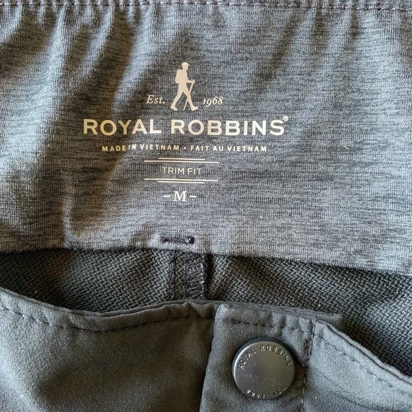 ROYAL ROBBINS Black Pant - Picture 1 of 9